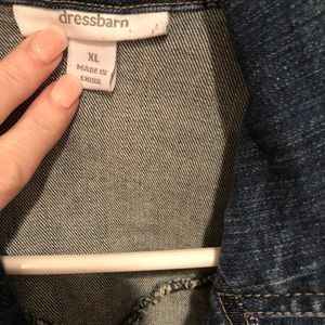 Dressbarn jean jacket